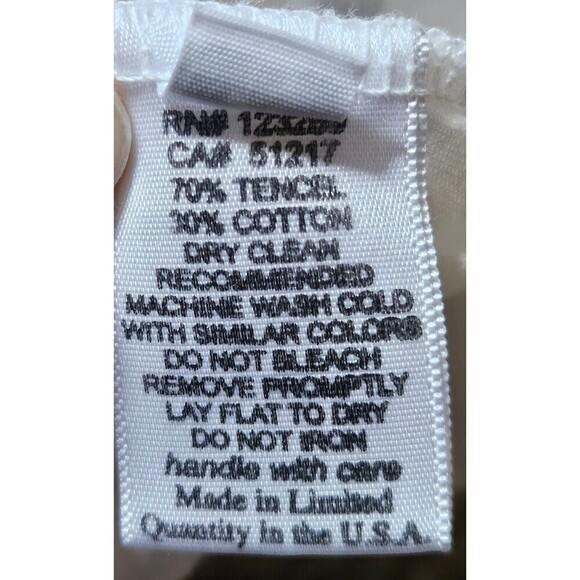 Lauren Moshi Womens Eiffel Tower Print Racerback Tank Top White Size Small NWT - Picture 10 of 12